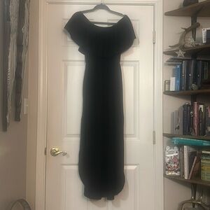 Black Off the Shoulder Dress